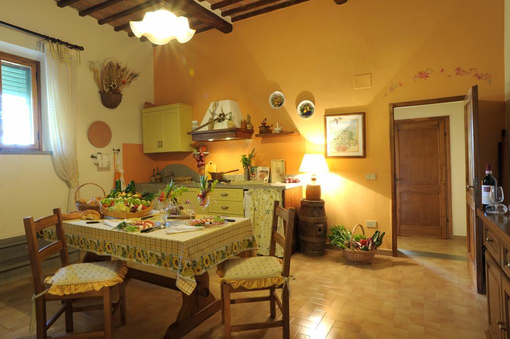 Agriturismo Podere Poggio Ai Cieli Сан-Джиминьяно Номер фото